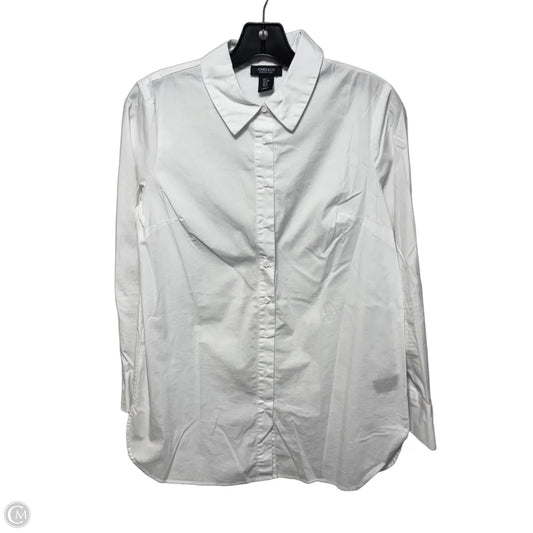 Top Long Sleeve By Jones by New York In White, Size: S