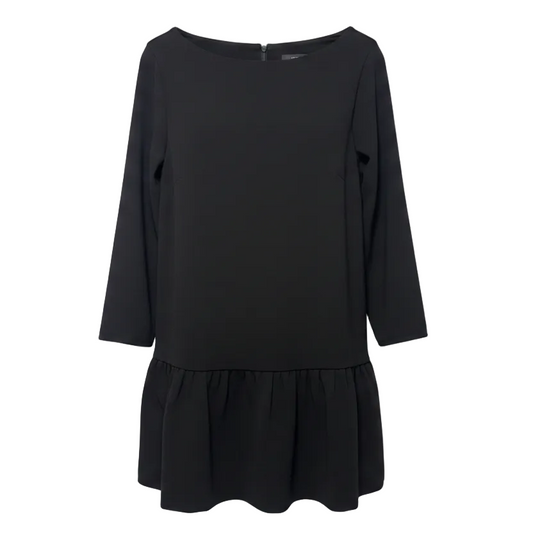 Drop Waist Midi Dress By J. Crew In Black, Size: 10