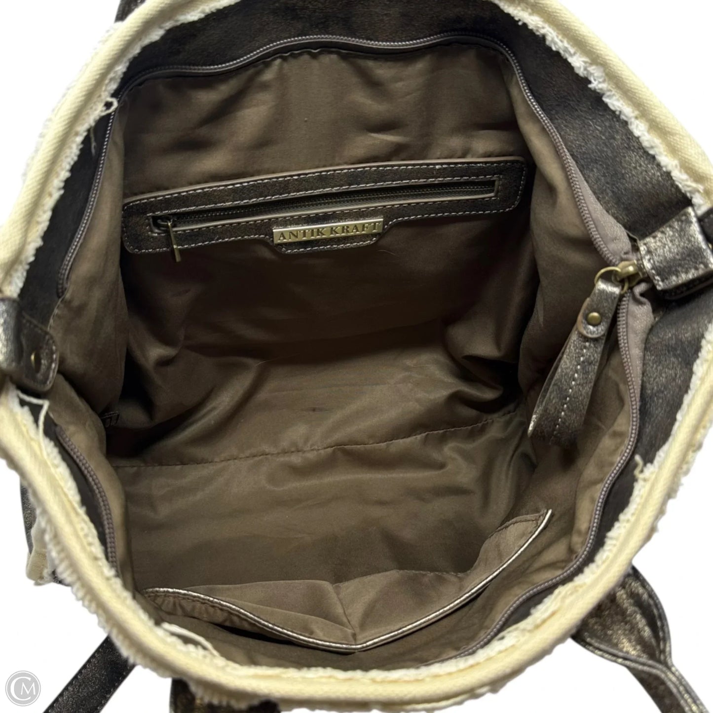 Patchwork Tote By Antik Kraft, Size: Large