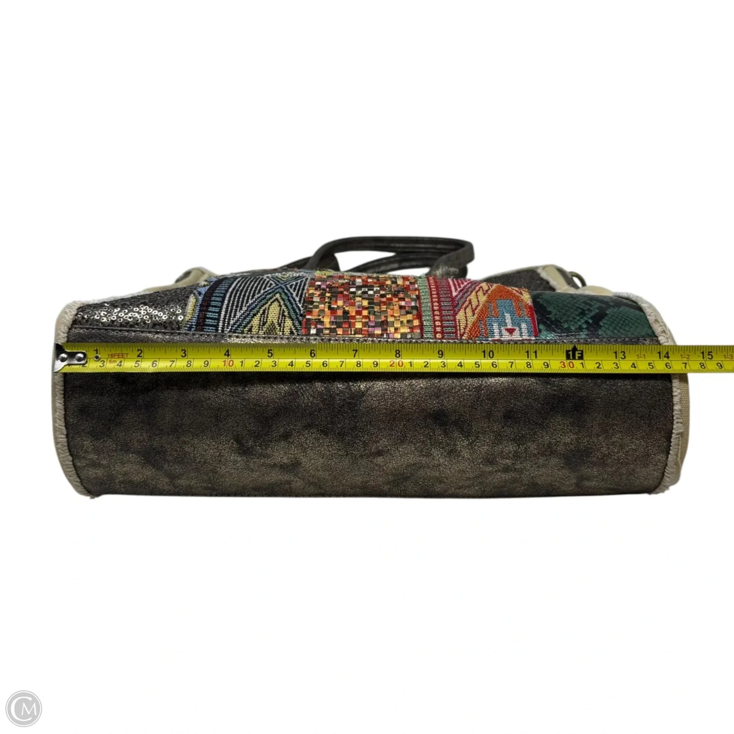 Patchwork Tote By Antik Kraft, Size: Large