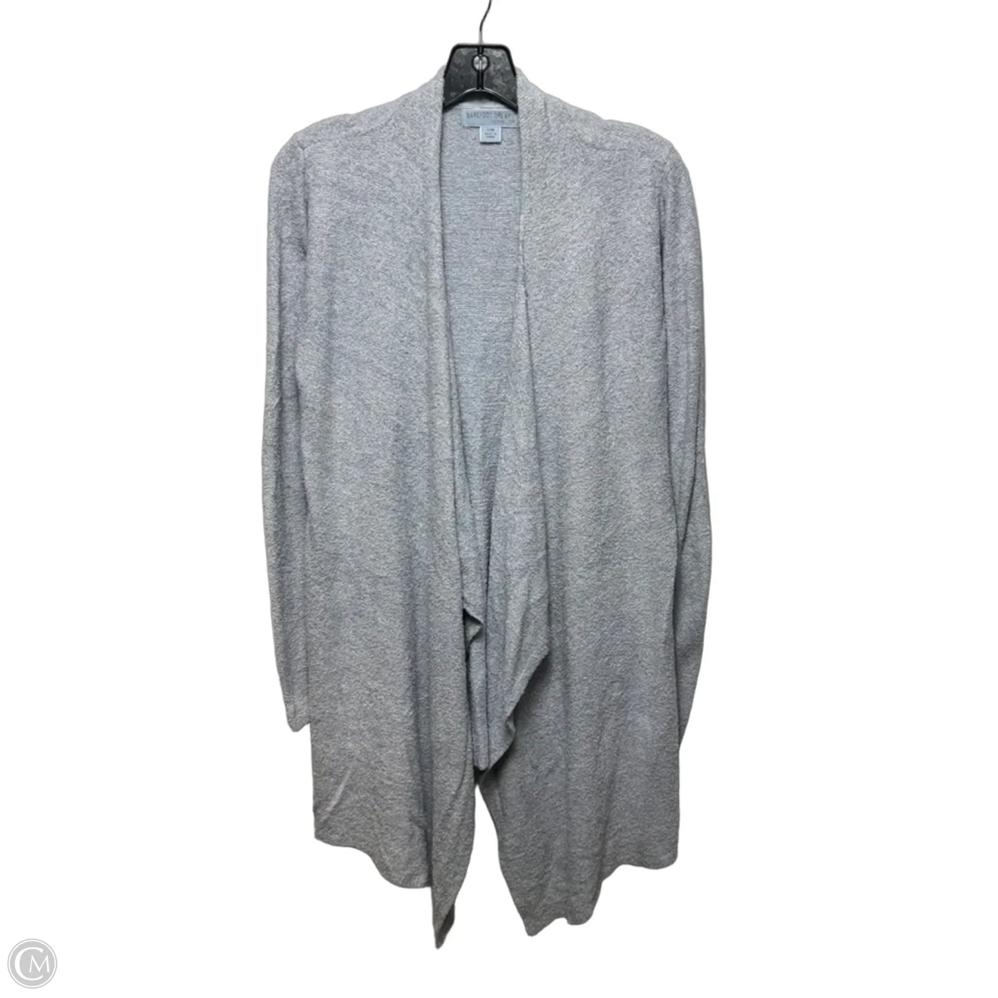 Sweater Cardigan By Barefoot Dreams In Grey-Blue, Size: S/M