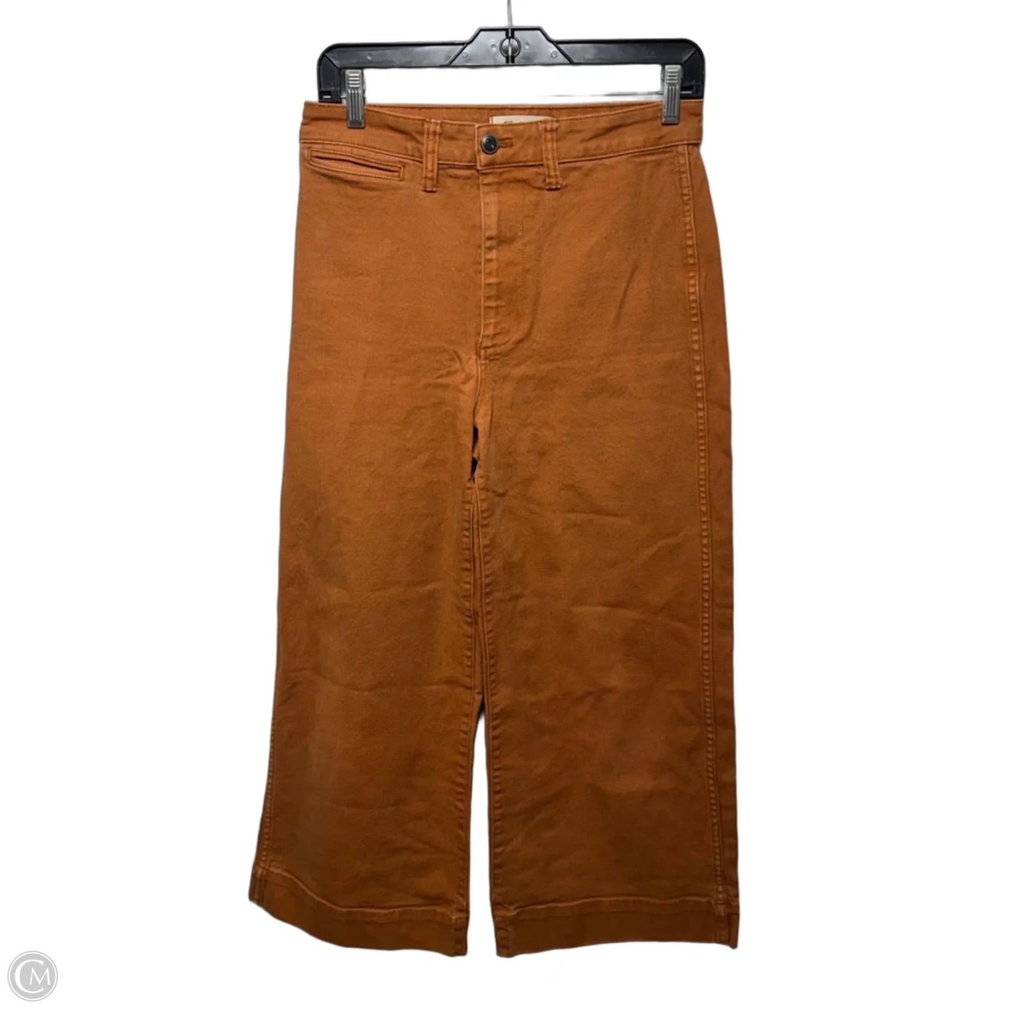 Pants Cropped By Madewell In Brown, Size: 4/27