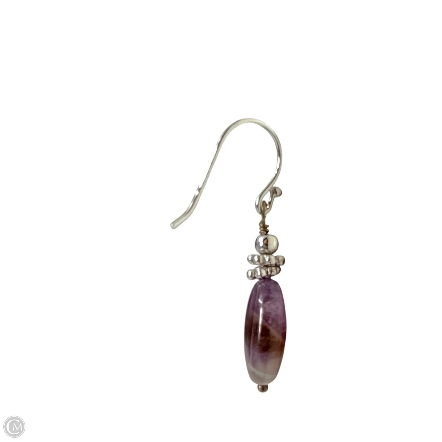 Sterling Silver & Ametrine Drop Earrings By ATI