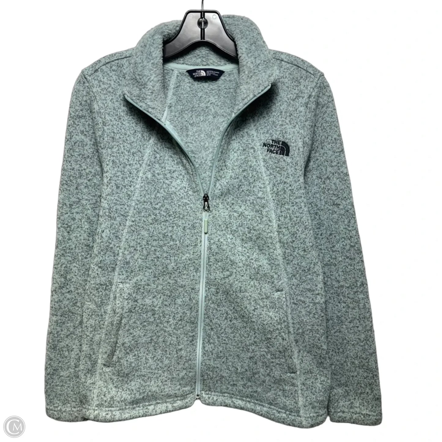Jacket Fleece By The North Face In Aqua, Size: M