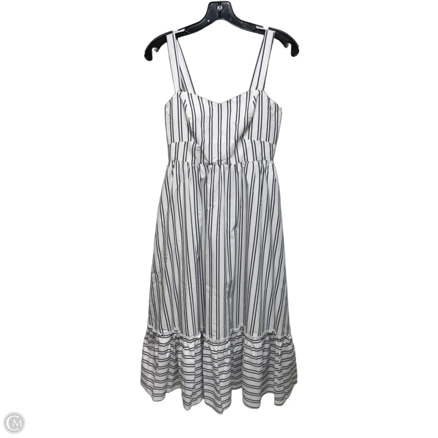 Dress Casual Midi By Gianni Bini In Striped Pattern, Size: 2