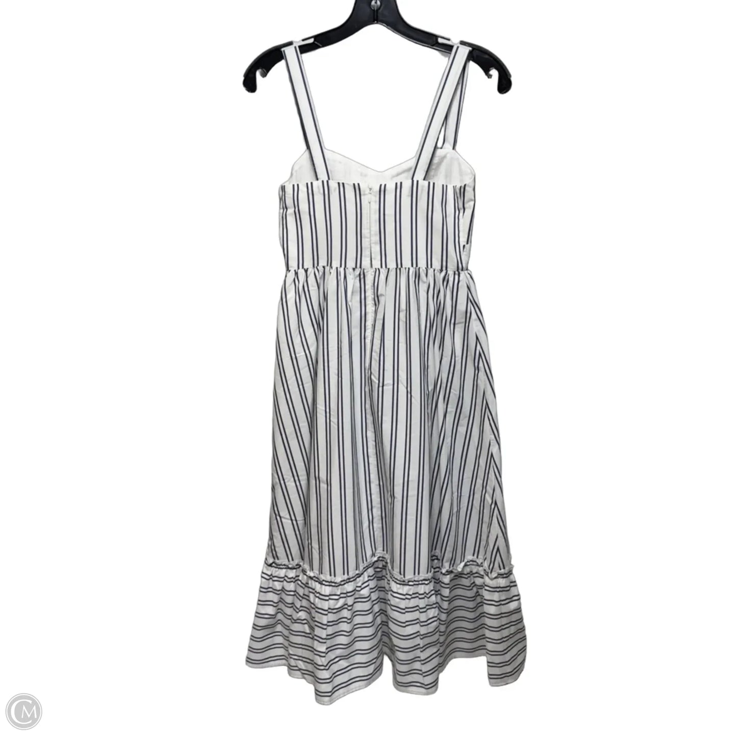 Dress Casual Midi By Gianni Bini In Striped Pattern, Size: 2
