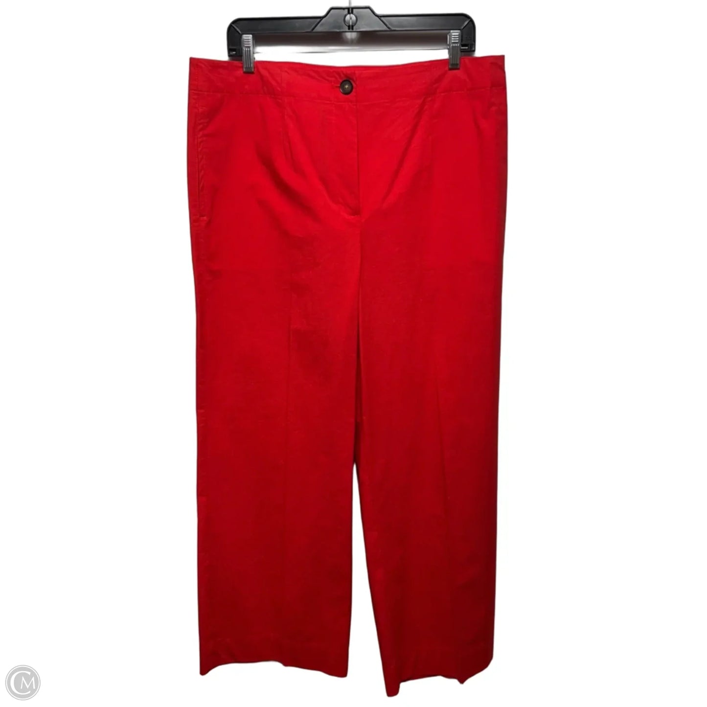Pants Wide Leg By Talbots In Red, Size: 14