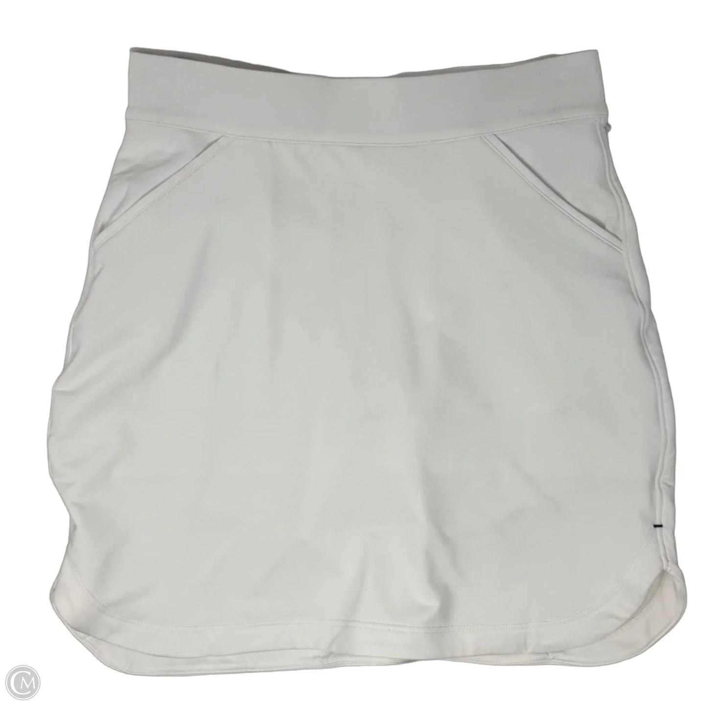 Athletic Skort By Peter Millar In White, Size: Xs