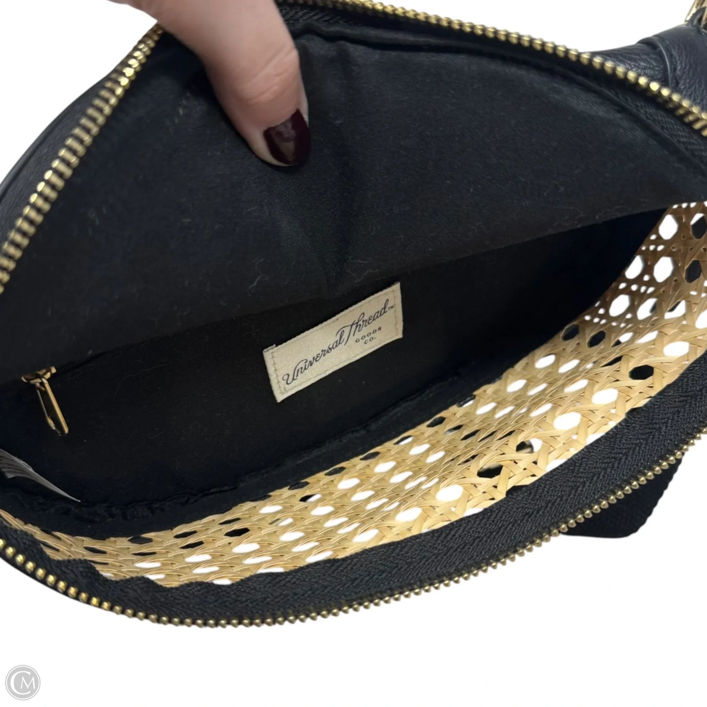 Wicker Belt Bag By Universal Thread, Size: Medium
