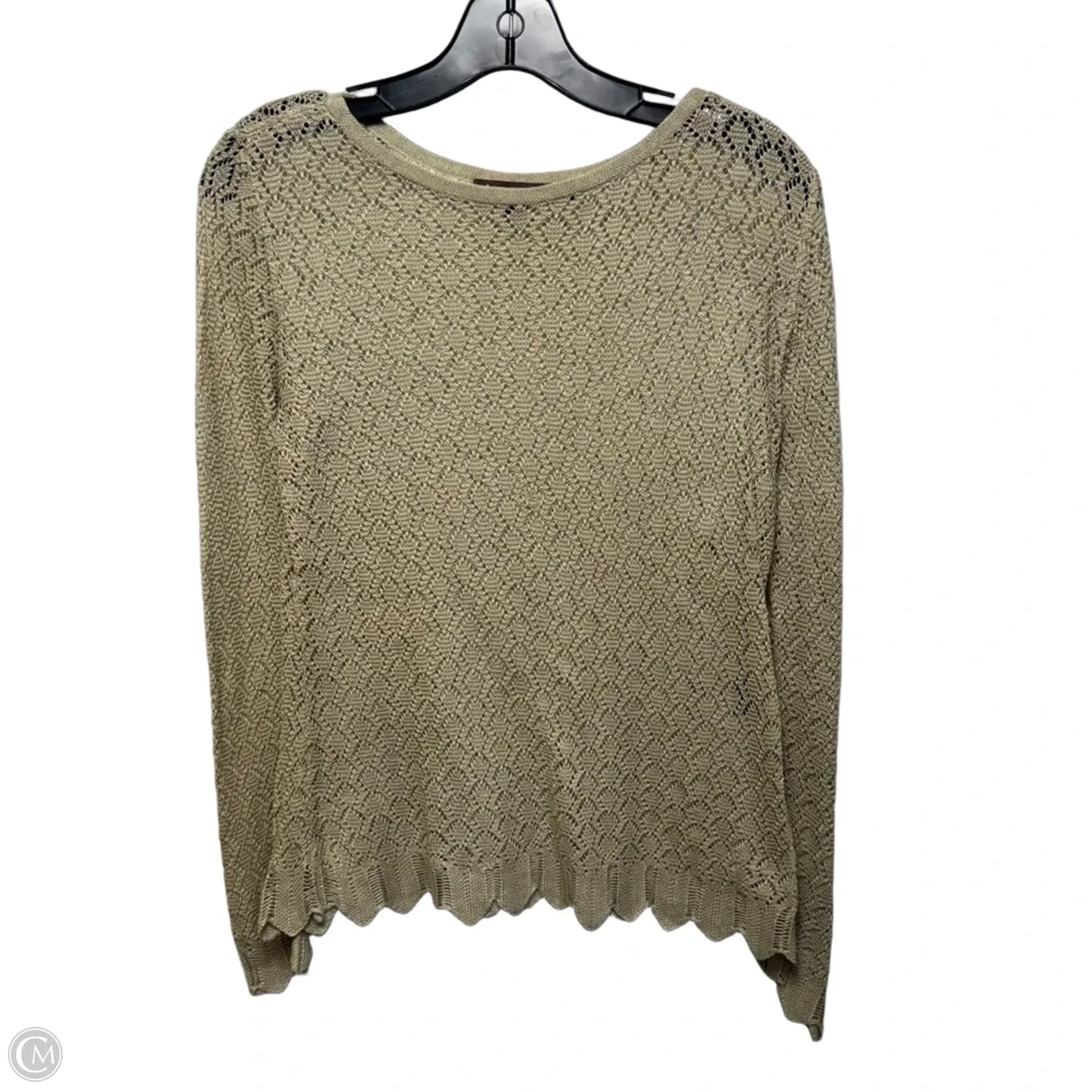 Open Knit Sweater By Alpaca Wa Wa In Green, Size: S