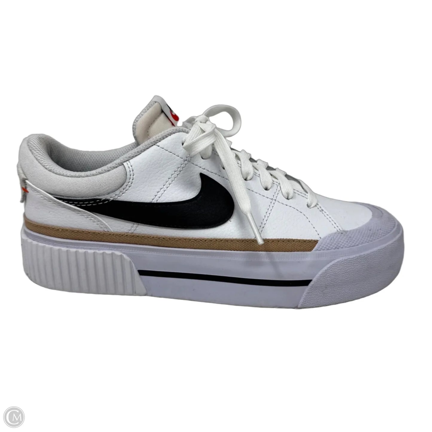 Shoes Athletic By Nike In Black & White, Size: 7.5