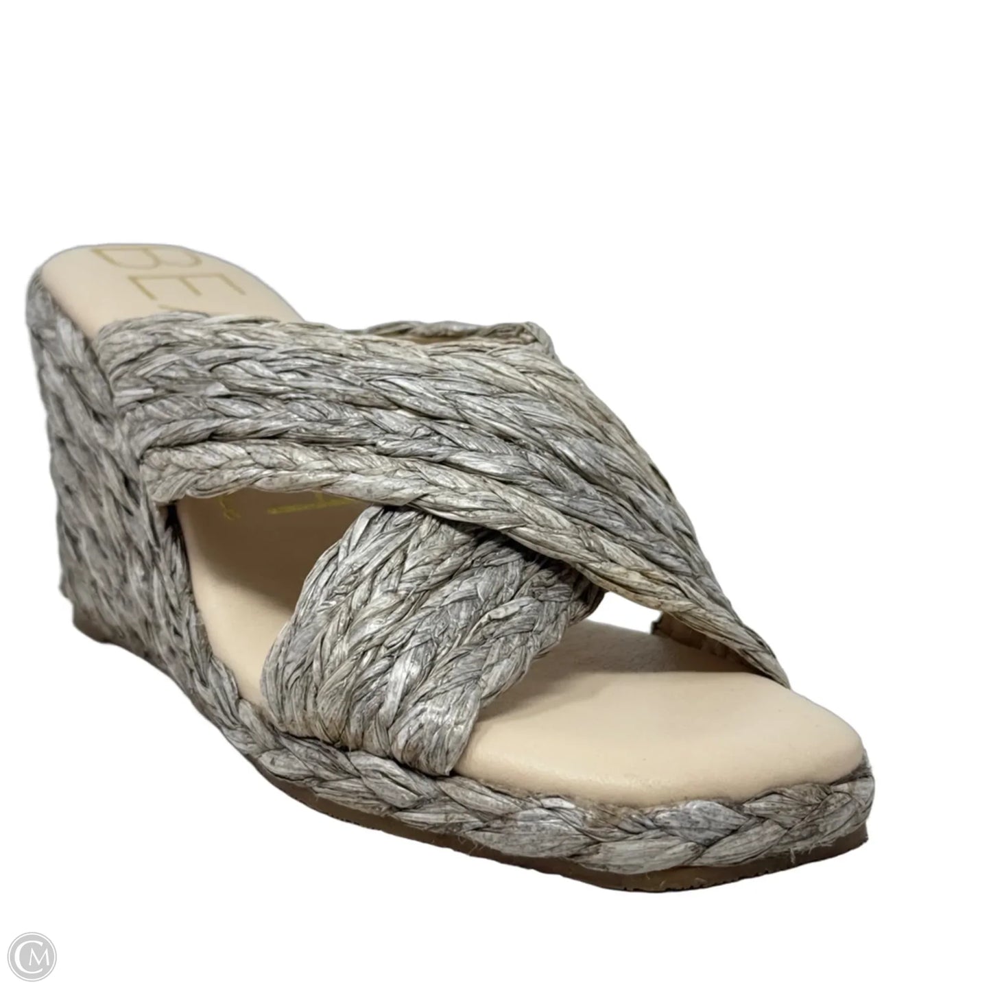 Sandals Heels Wedge By Matisse In Grey, Size: 8