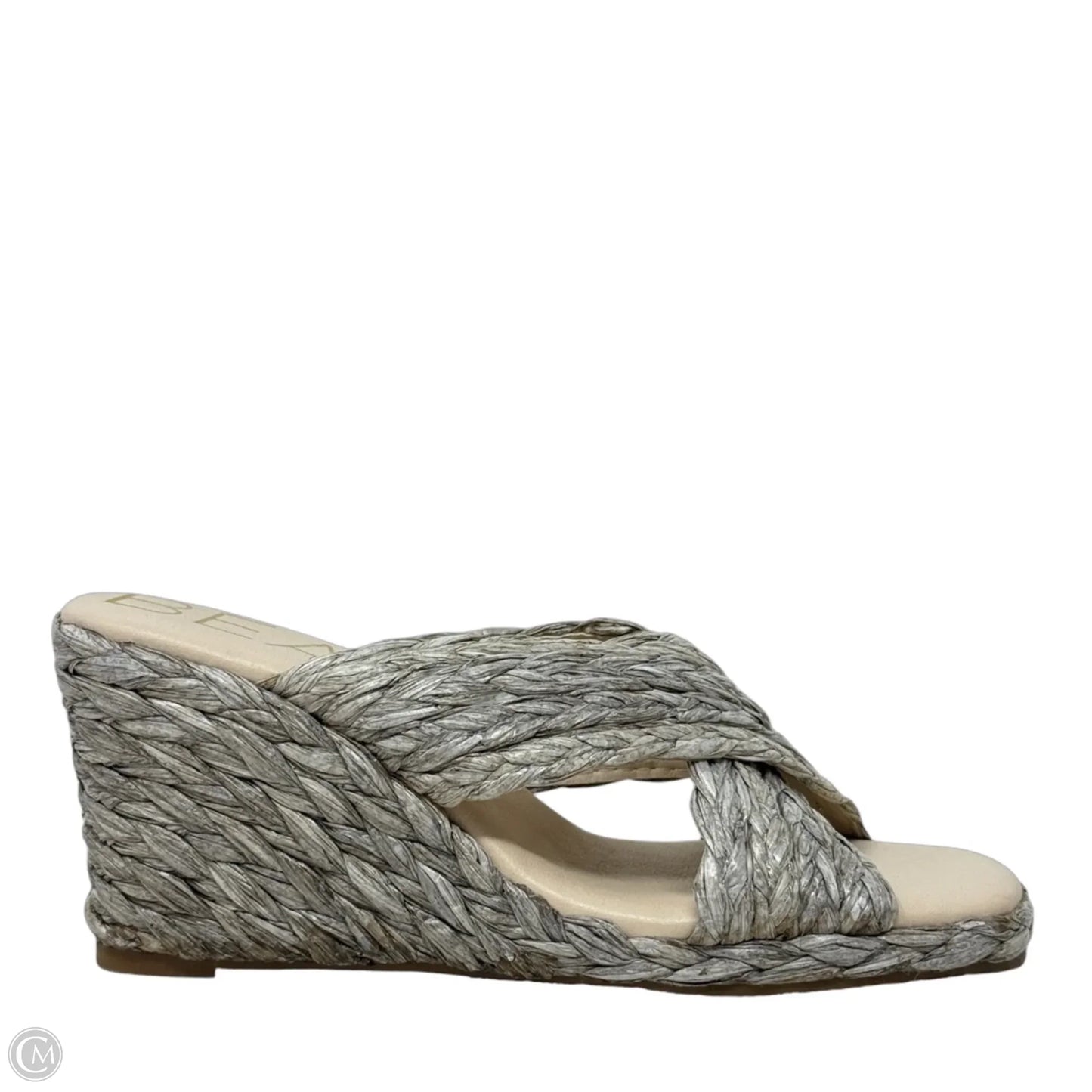 Sandals Heels Wedge By Matisse In Grey, Size: 8