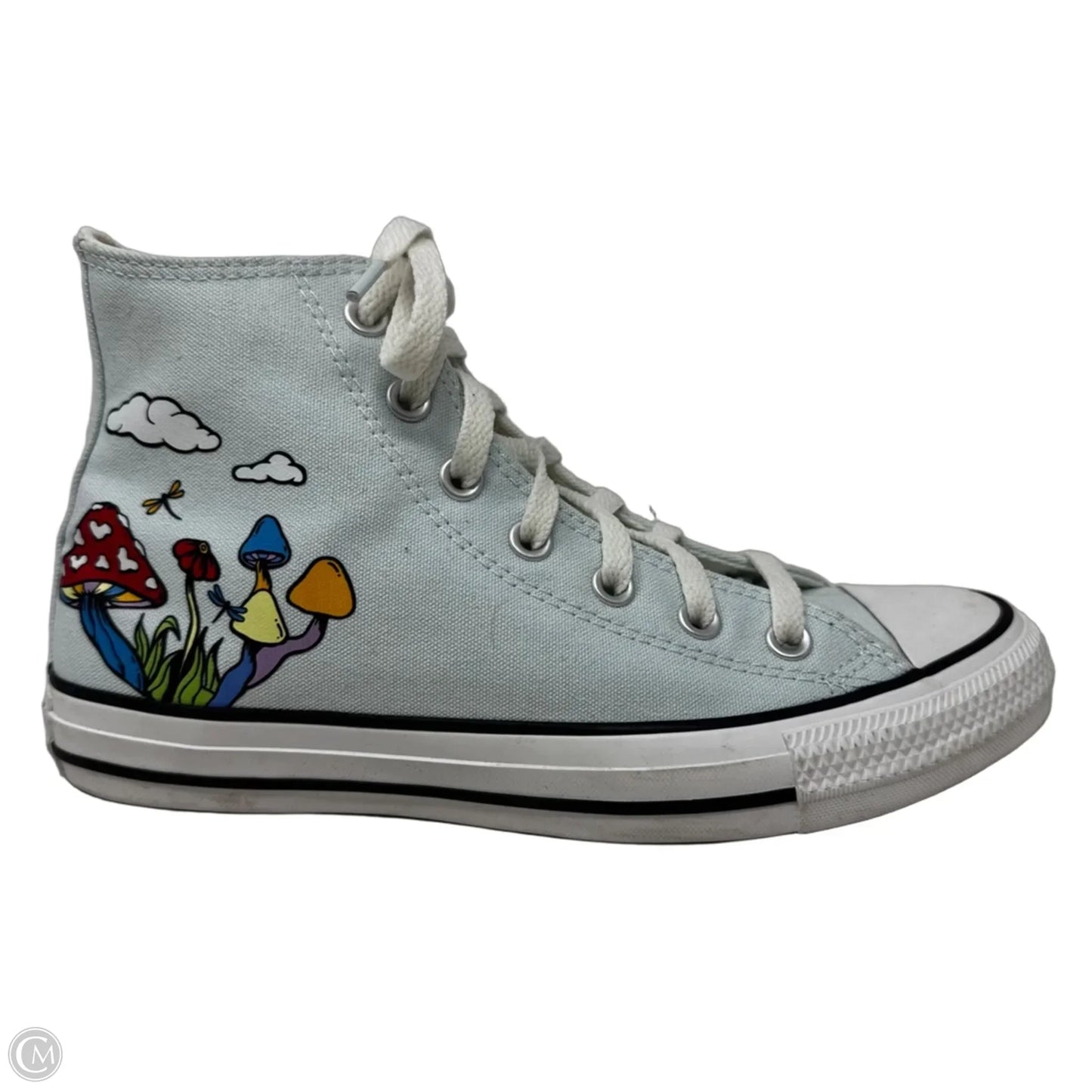 Mushroom Shoes Sneakers By Converse In Blue, Size: 8