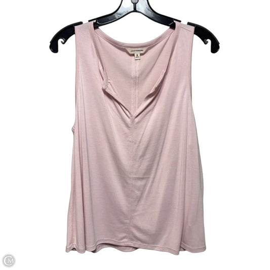 Tank Top By Lucky Brand In Pink, Size: M
