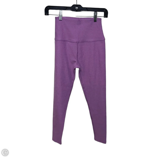 Athletic Leggings By Beyond Yoga In Purple, Size: S