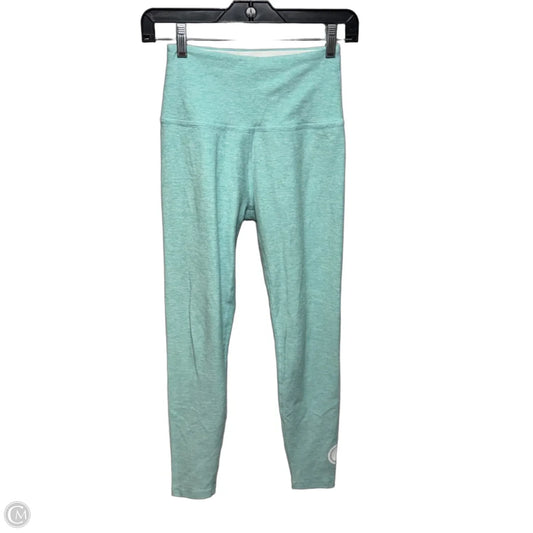 Athletic Leggings By Beyond Yoga In Aqua, Size: S