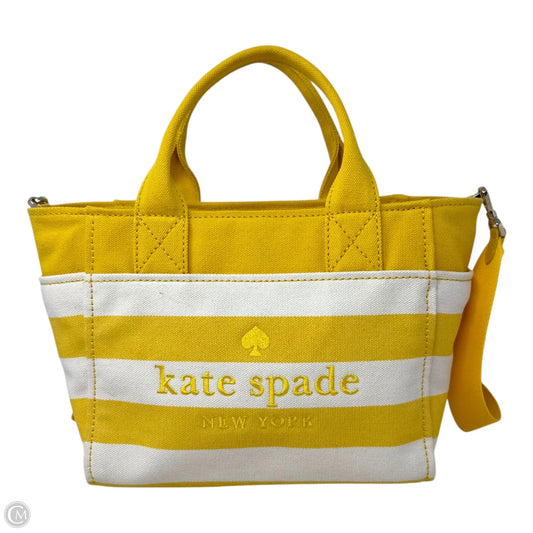 Jett Canvas Handbag Designer By Kate Spade, Size: Medium