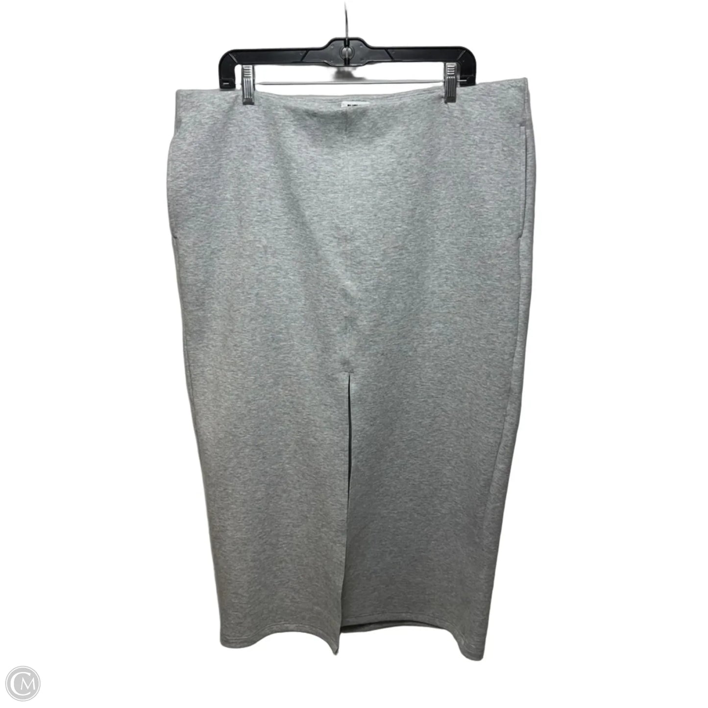 Skirt Maxi By Future Collective In Grey, Size: XL