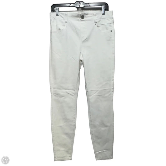 Jeans Skinny By Liverpool In White, Size: 4