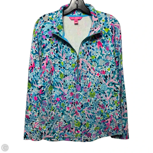 Top Long Sleeve Designer By Lilly Pulitzer In Multi-colored, Size: M
