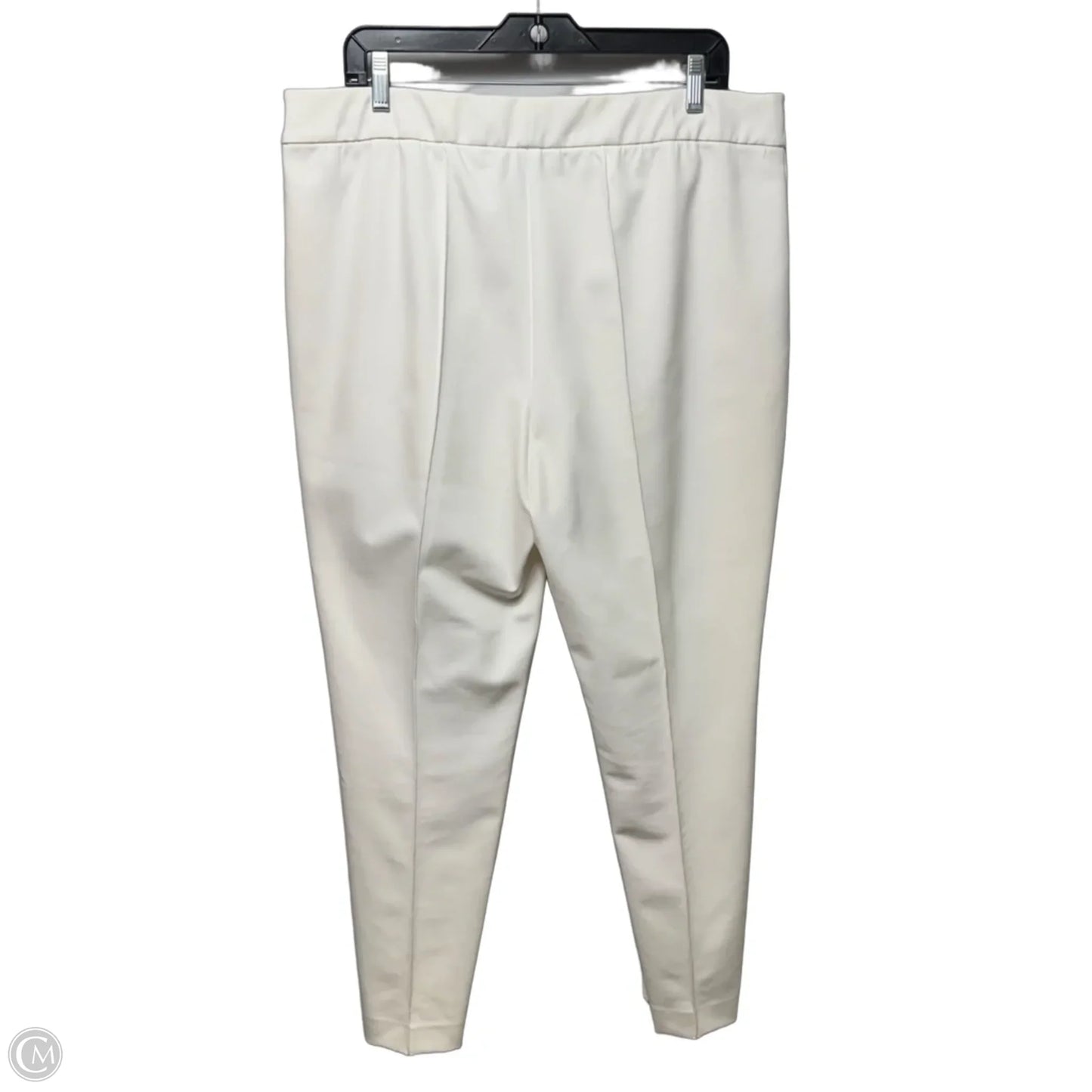 Gramercy Pants Designer By Lafayette 148 In White, Size: 16