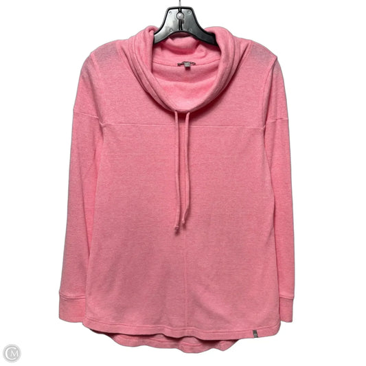 Top Long Sleeve By Talbots In Pink, Size: M