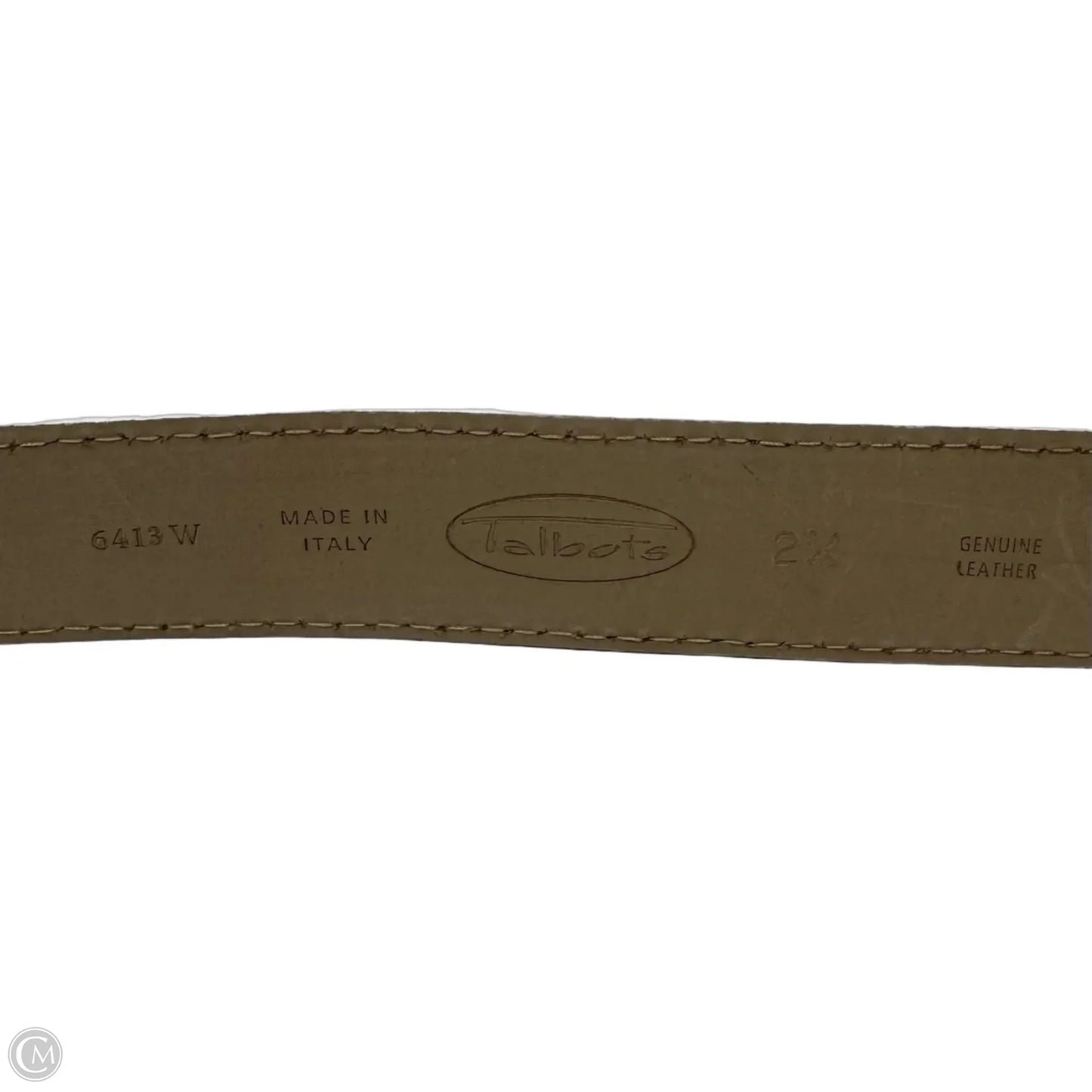 Belt Leather By Talbots, Size: 2X
