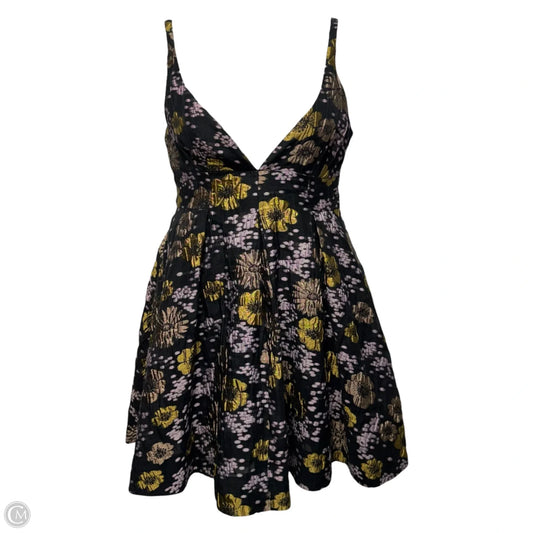 Dress Casual Short By Anthropologie In Floral Print, Size: 8