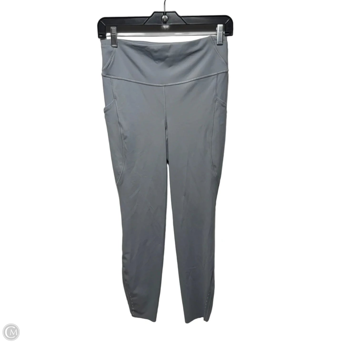 Athletic Leggings By Lululemon In Grey, Size: 8