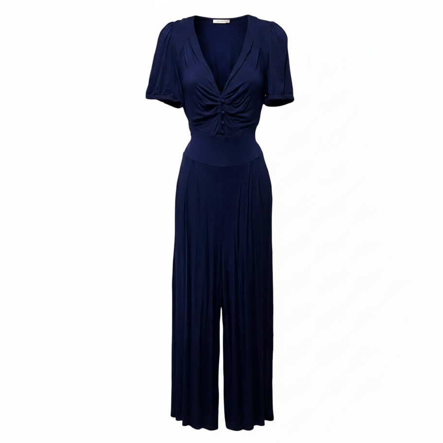 Imaginarium Jumpsuit By Maeve In Navy, Size: S
