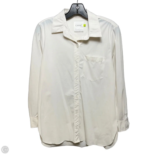 Top Long Sleeve By Lysse In White, Size: Xs