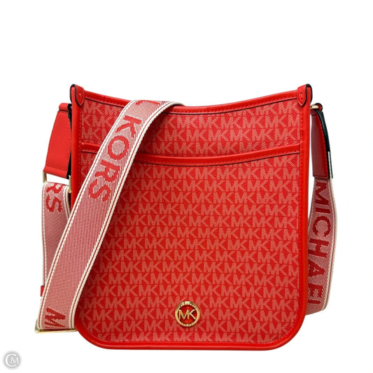 Luisa Signature Logo Messenger Bag By Michael By Michael Kors, Size: Medium