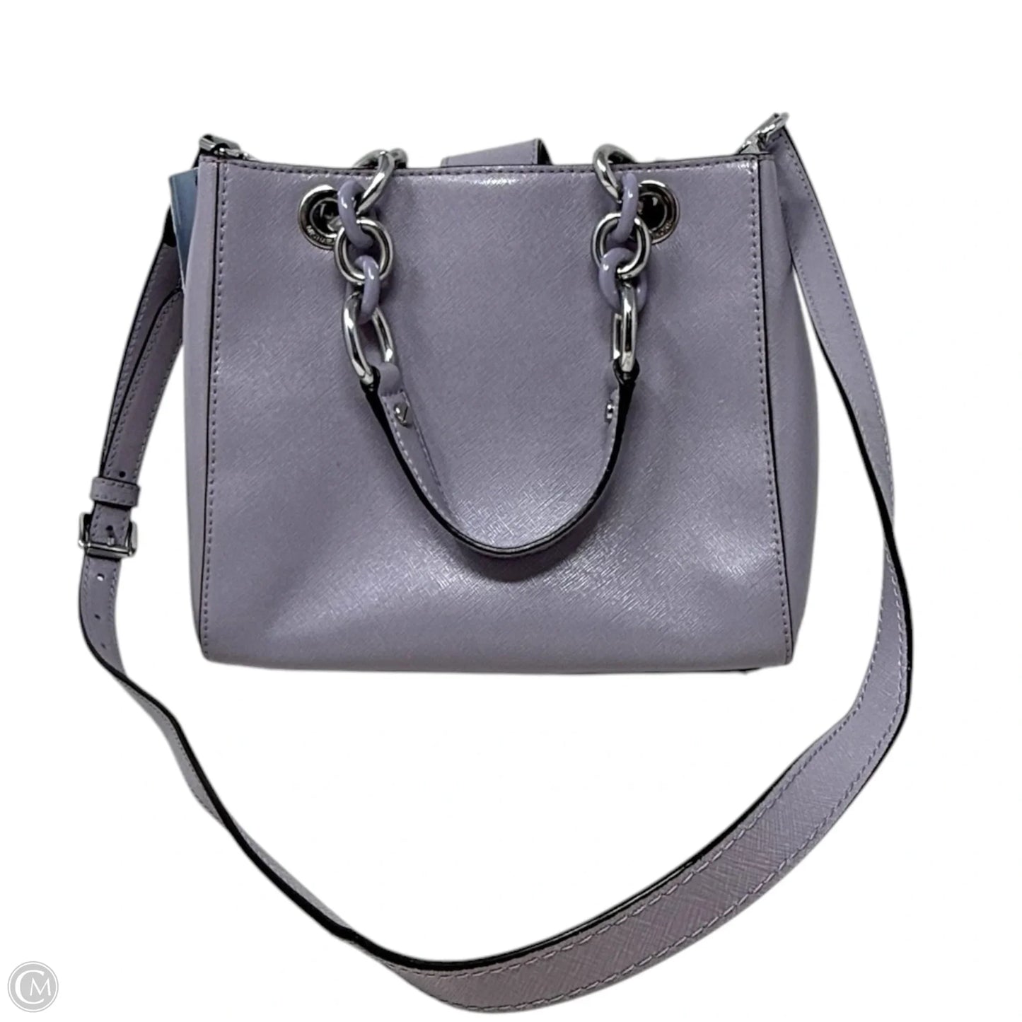 Cynthia Leather North South Satchel By Michael By Michael Kors, Size: Small