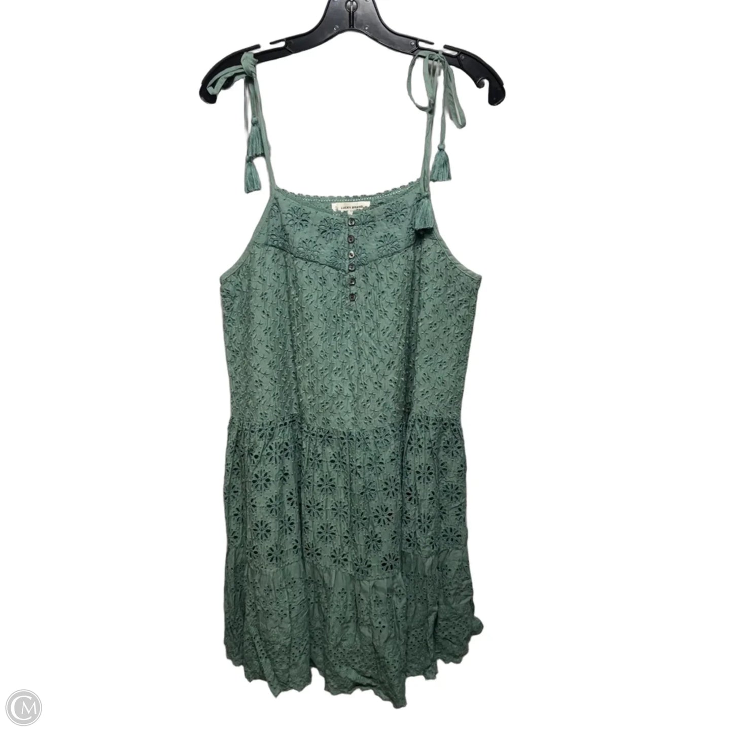 Dress Casual Short By Lucky Brand In Green, Size: Xs