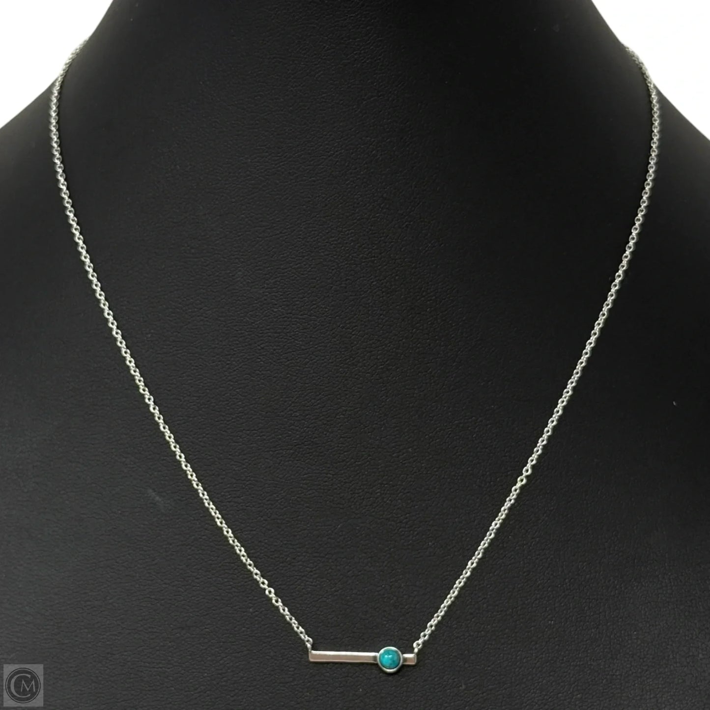 Silver Lining Sterling Silver & Turquoise Necklace By Silpada