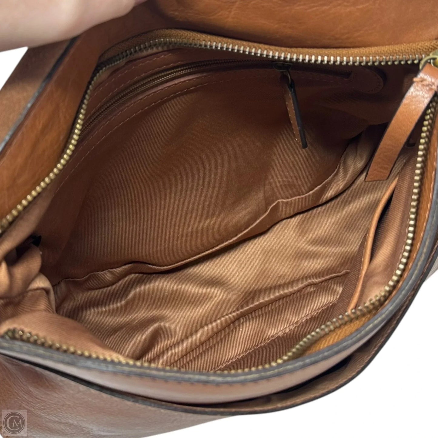 Leather Shoulder Bag Unbranded, Size: Medium
