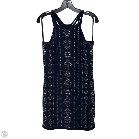 Sleeveless Heatset Shift Dress By White House Black Market In Navy, Size: S