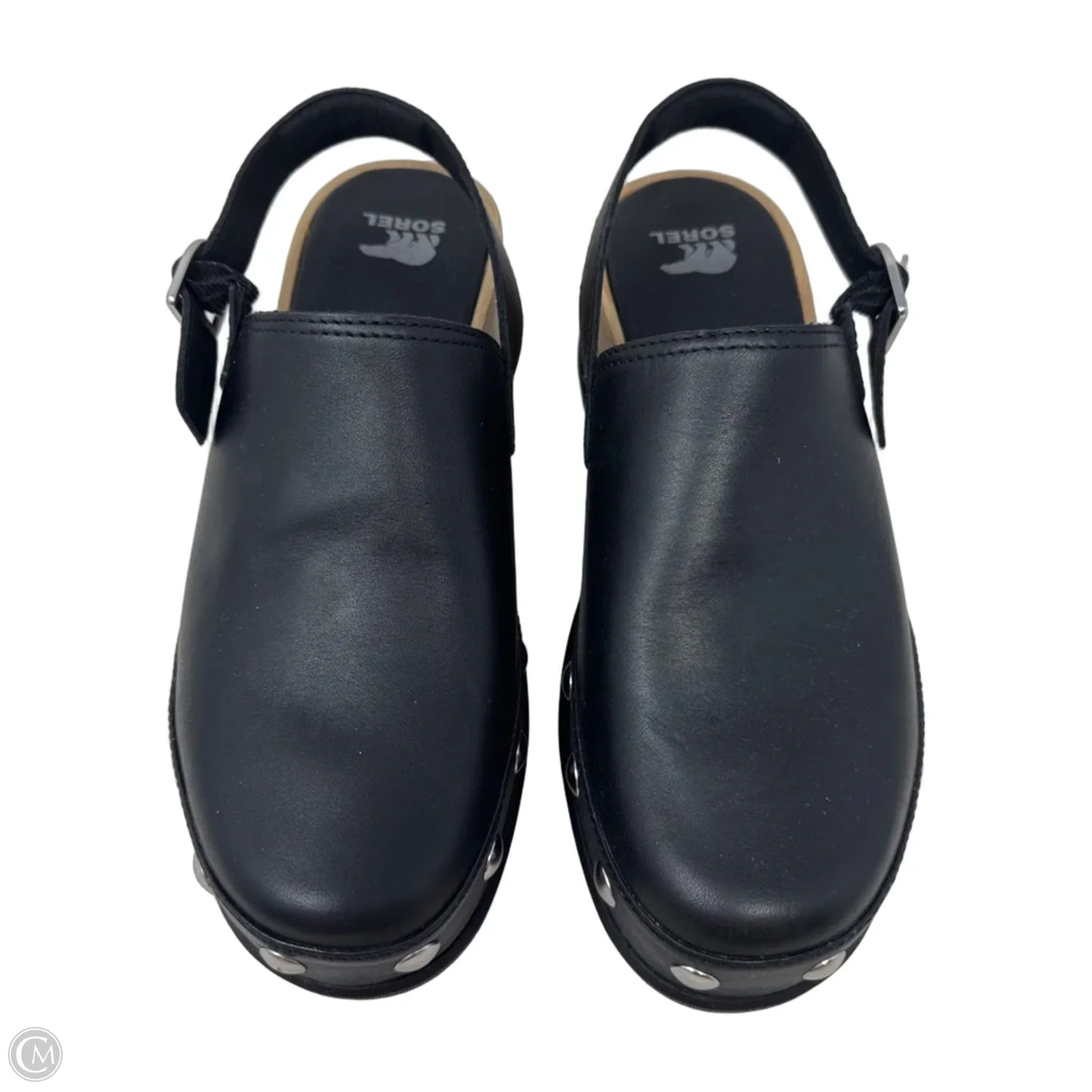 Roam’n Clog Shoes Heels Wedge By Sorel In Black, Size: 11