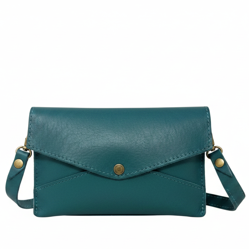 Envelope Leather Convertible Crossbody By Portland Leather, Size: Small