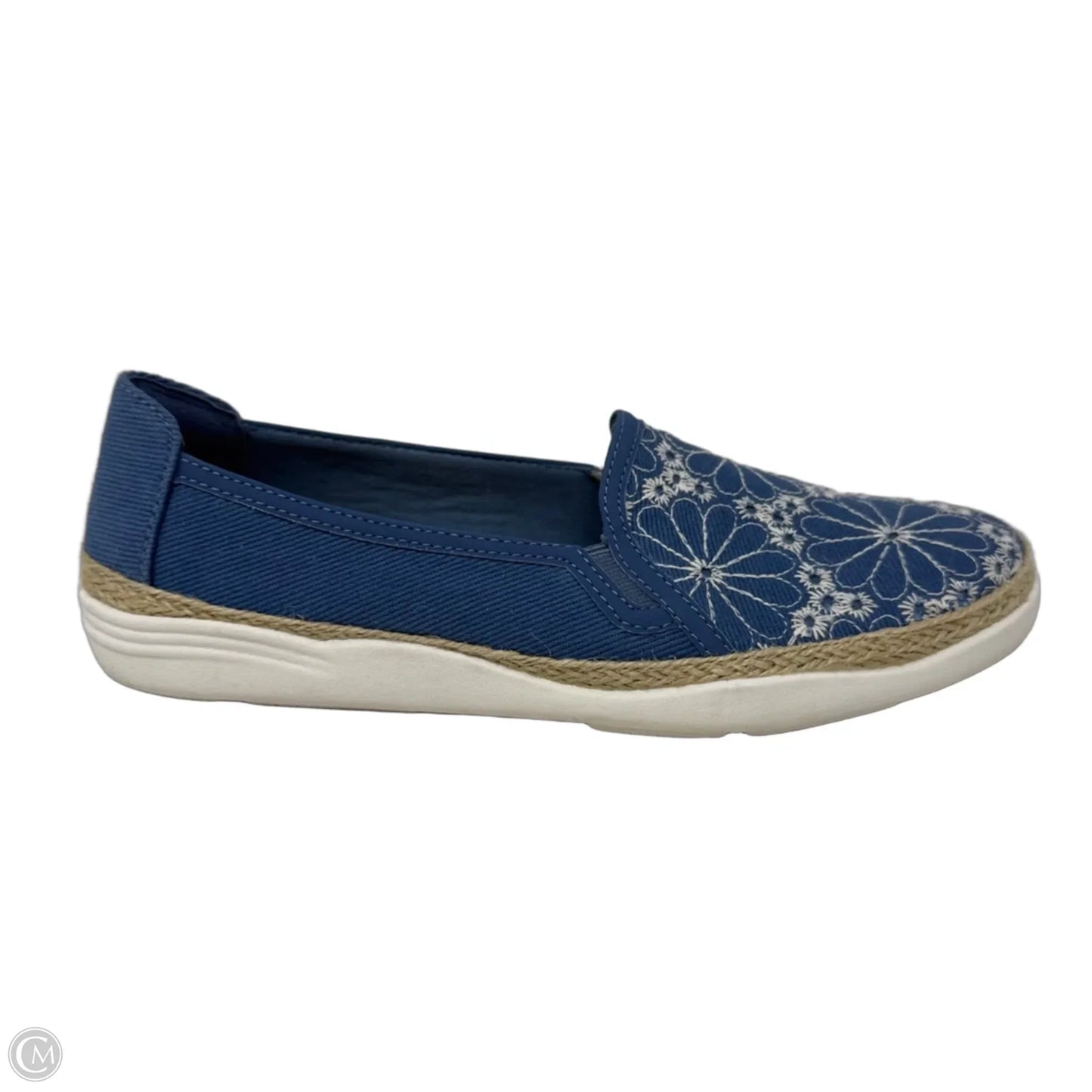 Elaina Harbor Slip-On Loafers By Clarks In Blue, Size: 8