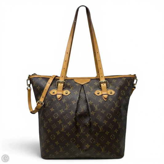2011 Palermo GM Monogram Canvas Tote Bag Luxury Designer By Louis Vuitton, Size: Large