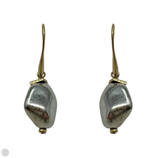 Two Tone Dangle Earrings