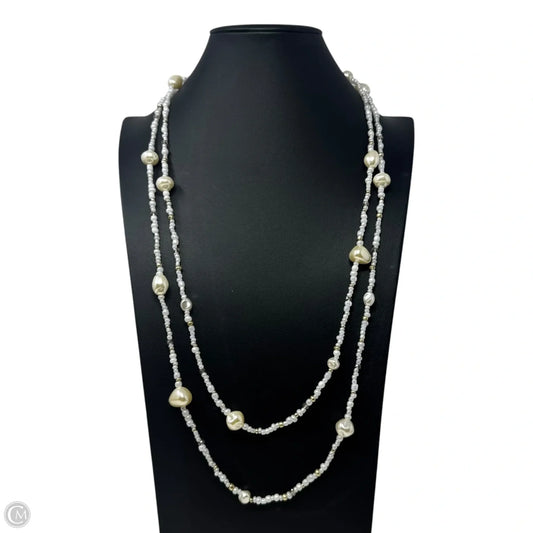 Long Beaded Necklace By Chicos