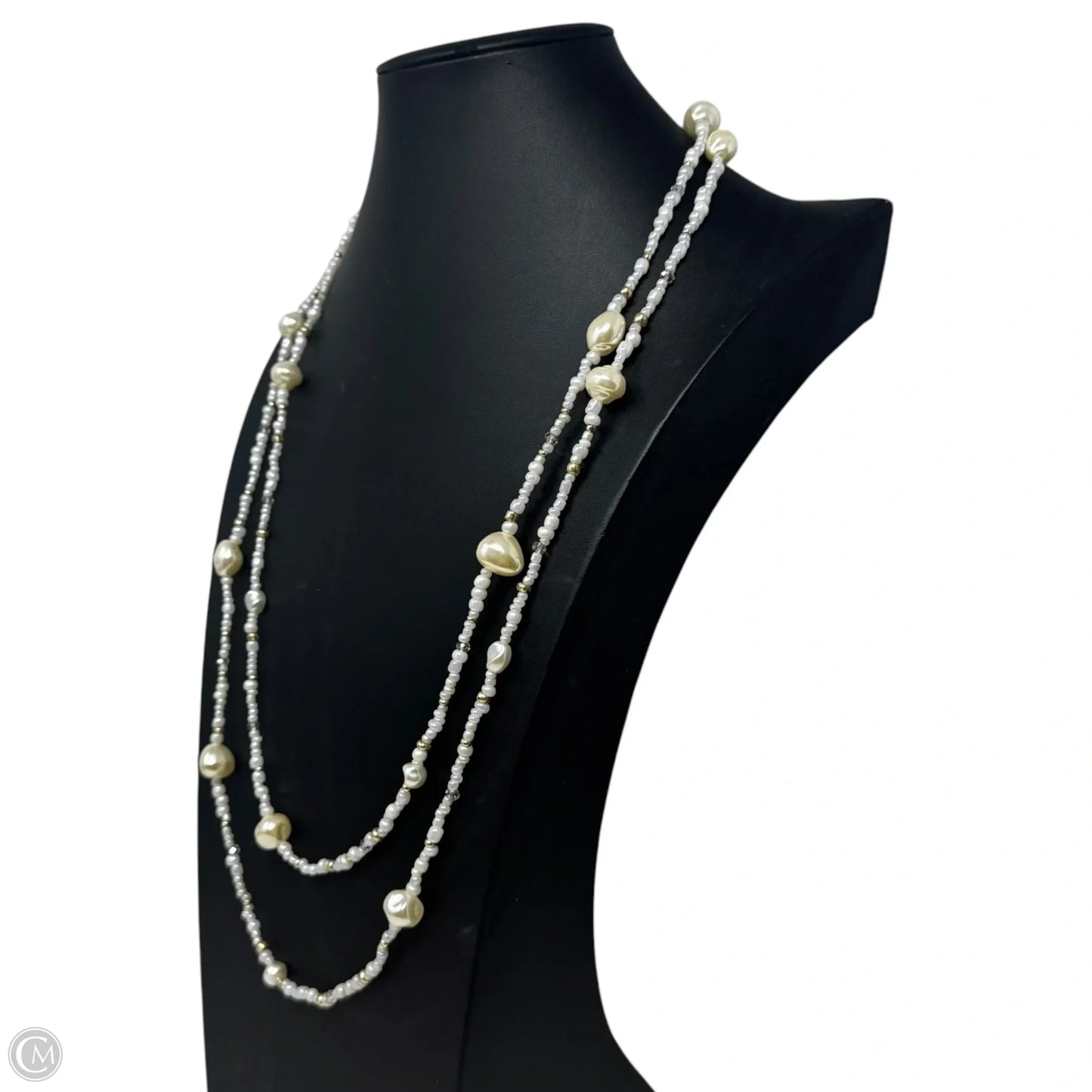 Long Beaded Necklace By Chicos