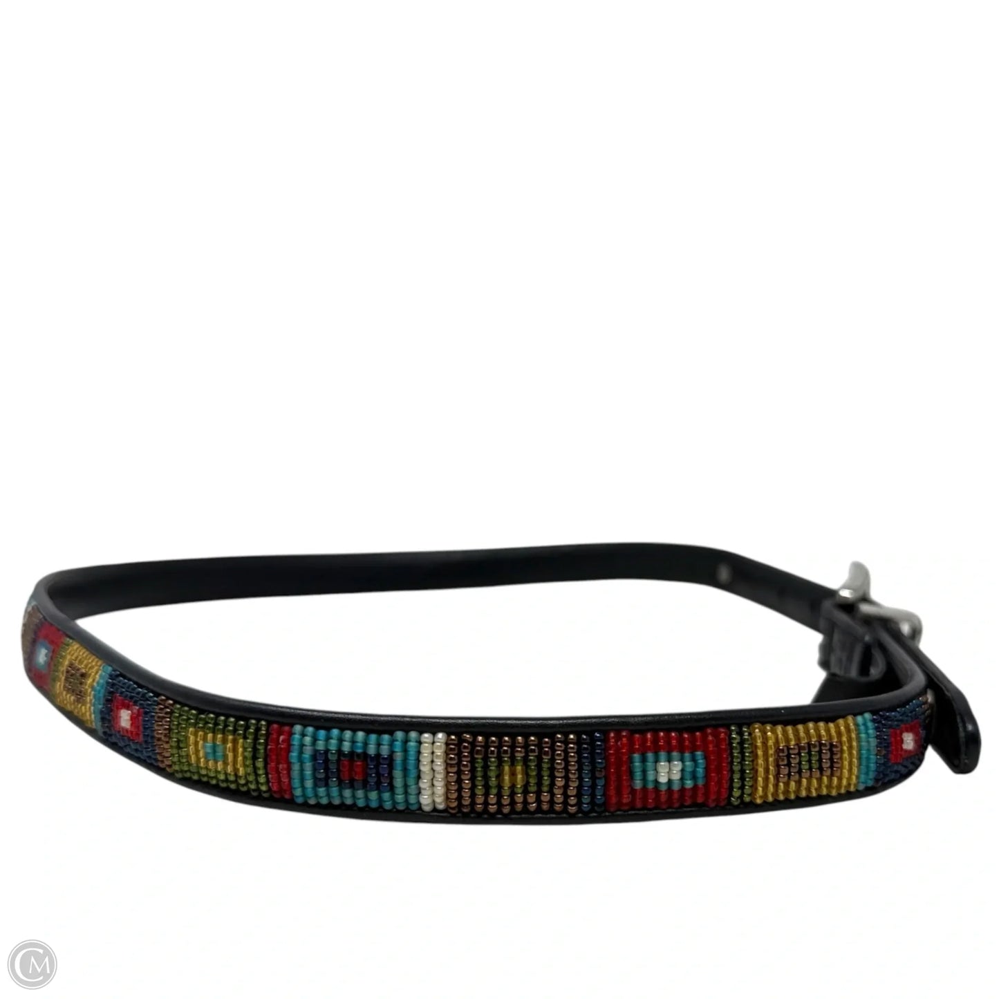 Beaded Leather Belt By Brighton, Size: Large