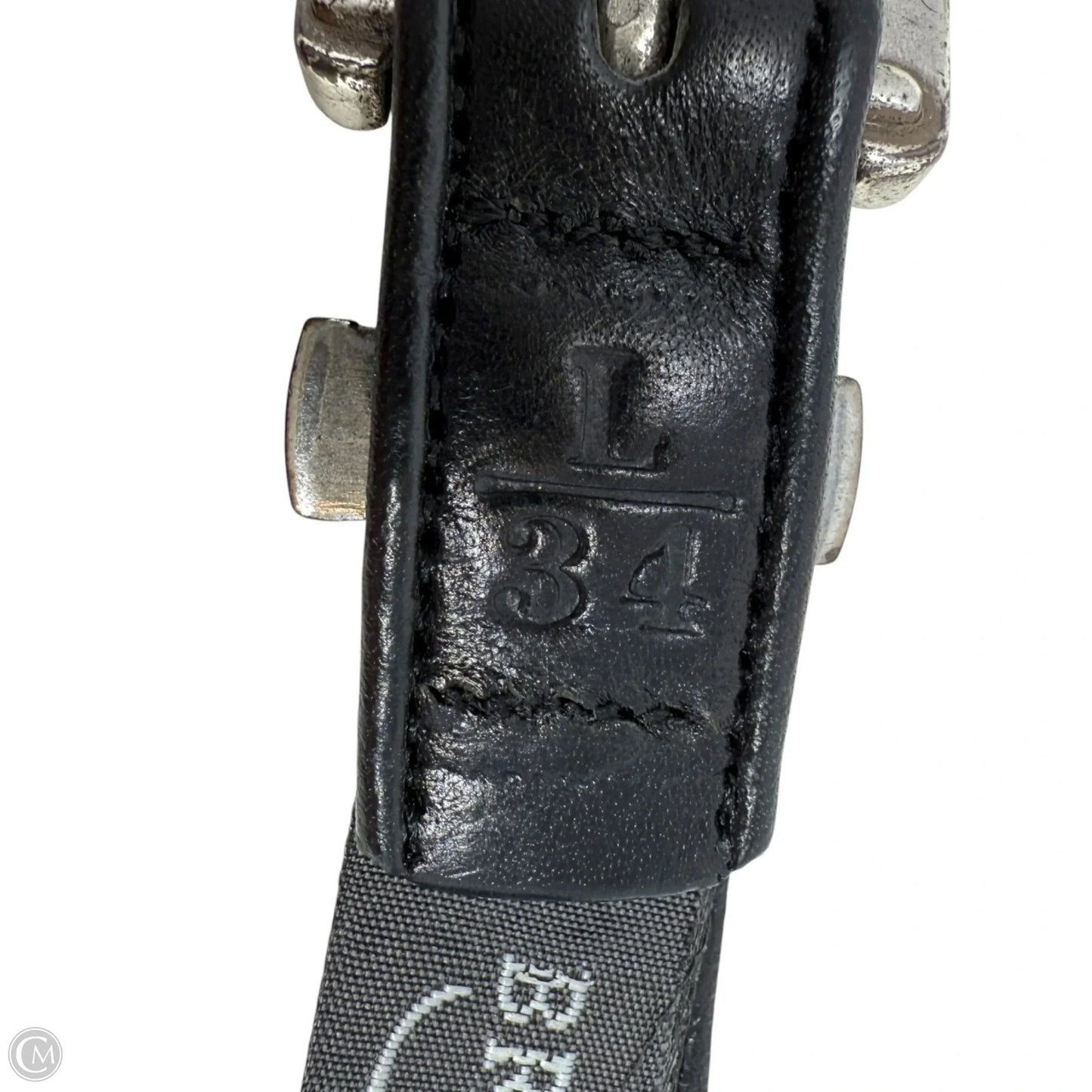Beaded Leather Belt By Brighton, Size: Large