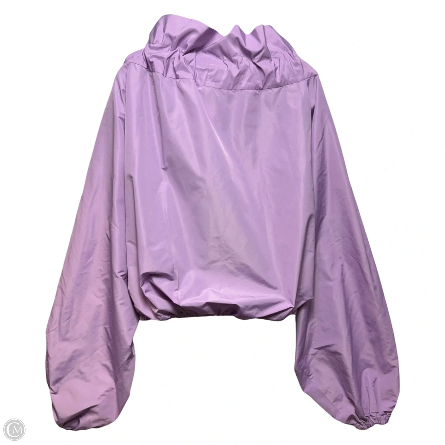 La Patou Blouse Long Sleeve By Patou In Wisteria Recycled Faille, Size: 8 (40)