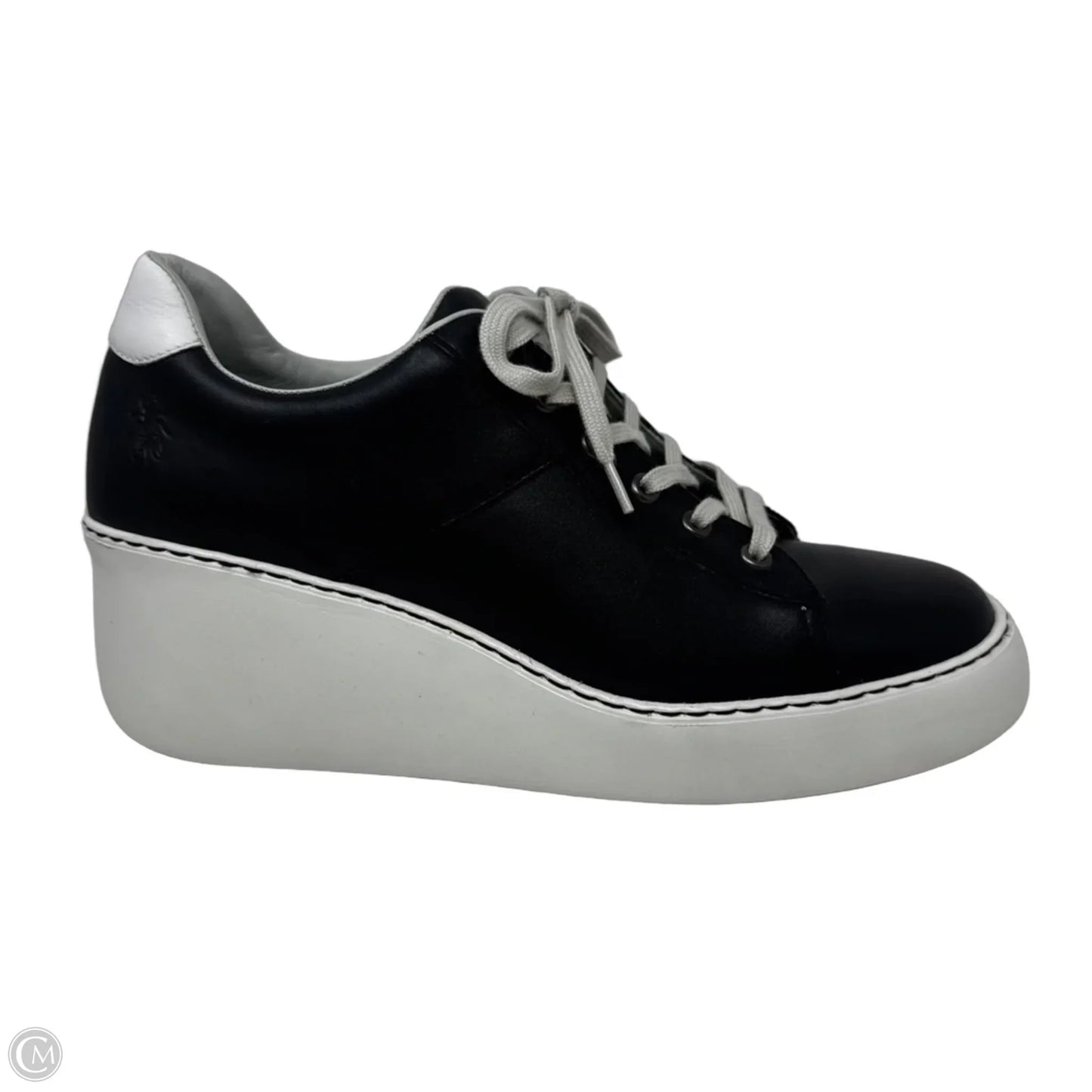 Delf580Fly Platform Shoes Sneakers By Fly London In Black & White, Size: 11