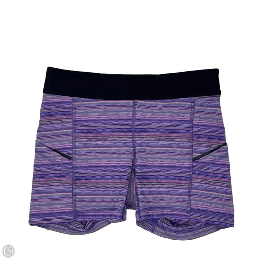 Athletic Shorts By Lululemon In Purple, Size: 6